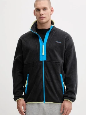 Columbia bluza polarowa Backbowl II Full Zip Fleece kolor czarny gładka 2090851