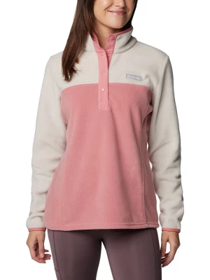 Columbia Bluza polarowa "Benton Springs" w kolorze jasnoróżowo-kremowym rozmiar: M