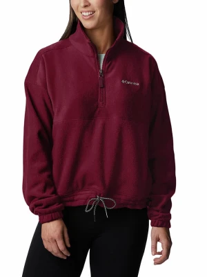Columbia Bluza polarowa "Brushy Bay" w kolorze czerwonym rozmiar: XS