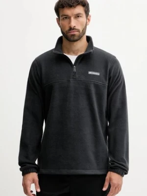 Columbia bluza polarowa Steens Mountain Half Zip kolor czarny gładka 1620191