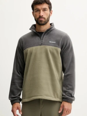 Columbia bluza polarowa Steens Mountain Half Zip kolor szary gładka 1620191