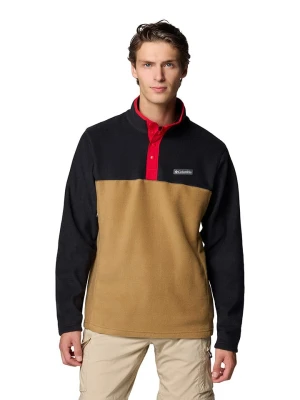 Columbia Bluza polarowa "Steens Mountain II" w kolorze czarno-jasnobrązowo-czerwonym rozmiar: L