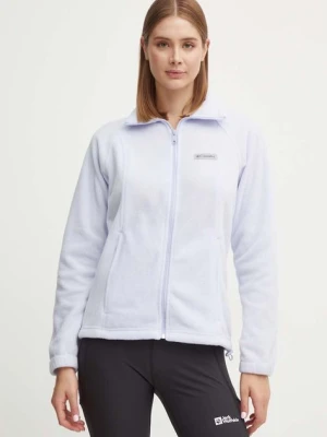 Columbia bluza sportowa Benton Springs kolor fioletowy gładka 1372111