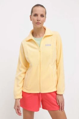 Columbia bluza sportowa Benton Springs kolor pomarańczowy gładka 1372111