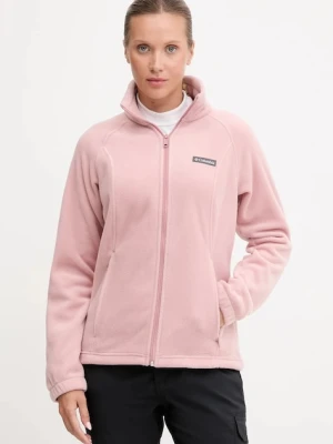 Columbia bluza sportowa Benton Springs kolor różowy gładka 1372111
