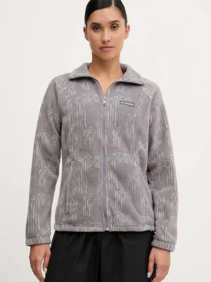 Columbia bluza sportowa Benton Springs kolor szary wzorzysta 2021771