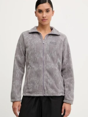 Columbia bluza sportowa Benton Springs kolor szary wzorzysta 2021771