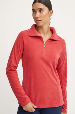 Columbia bluza sportowa Glacial IV damska kolor czerwony gładka
