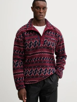 Columbia bluza sportowa Helvetia II kolor bordowy wzorzysta 2098461