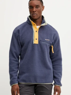 Columbia bluza sportowa Helvetia II kolor granatowy z aplikacją 2090891