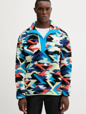 Columbia bluza sportowa Helvetia II kolor niebieski wzorzysta 2098461