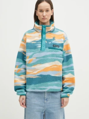 Zdjęcie produktu Columbia bluza sportowa Helvetia kolor zielony wzorzysta 2098501