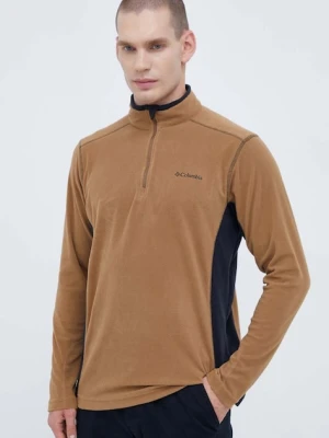 Columbia bluza sportowa Klamath Range II kolor brązowy wzorzysta