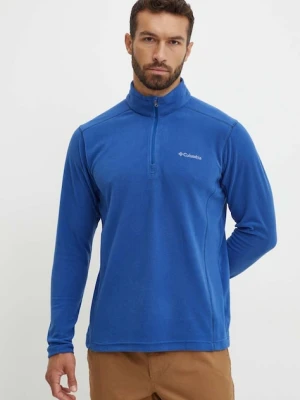 Columbia bluza sportowa Klamath Range II kolor niebieski wzorzysta