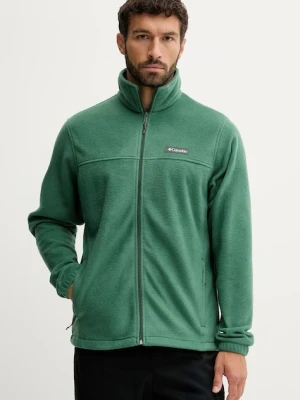 Columbia bluza sportowa Steens Mountain 2.0 kolor zielony gładka 1476671