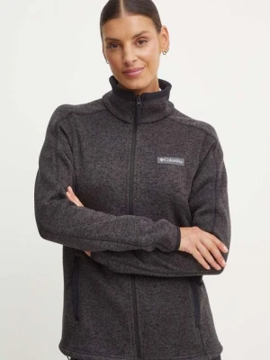 Columbia bluza sportowa Sweather Weather kolor czarny gładka 2085724