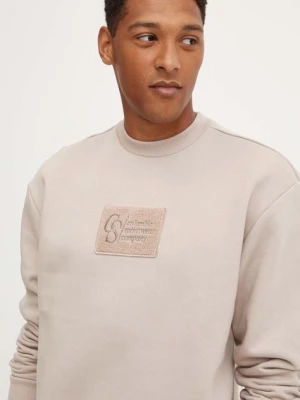 Columbia bluza Wallowa Fleece męska kolor beżowy z aplikacją 2090811