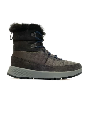 Columbia Botki zimowe "Slopeside Peak Luxe" w kolorze antracytowym rozmiar: 40