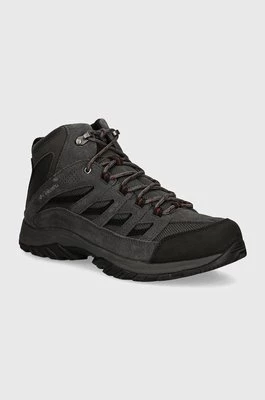 Columbia buty Crestwood Mid Waterproof męskie kolor szary 2100641