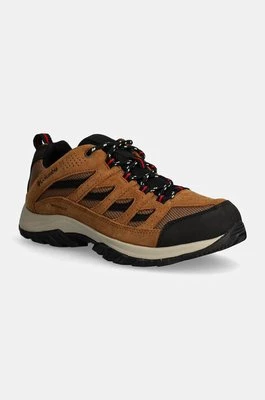 Columbia buty Crestwood Waterproof męskie kolor brązowy 2100651