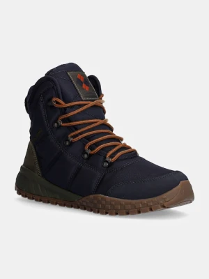 Columbia buty Fairbanks męskie kolor granatowy ocieplone 2100831
