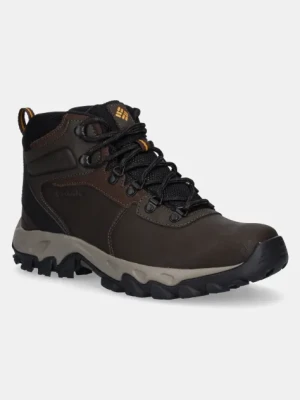 Columbia buty Newton Ridge Plus Waterproof męskie kolor brązowy 1594731