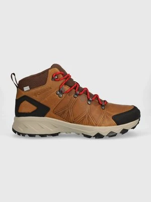 Columbia buty PEAKFREAK II MID OD LEAT męskie kolor brązowy 2044251