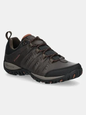 Columbia buty Woodburn II Waterproof męskie kolor brązowy 1553001