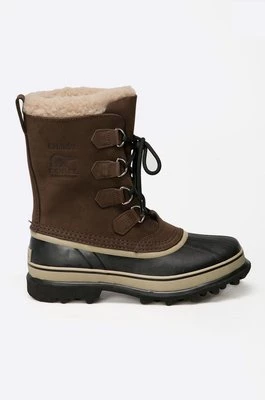 Sorel buty wysokie CARIBOU męskie kolor brązowy 1002871238