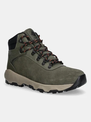 Columbia buty zamszowe NEWTON WANDER kolor zielony 2109441