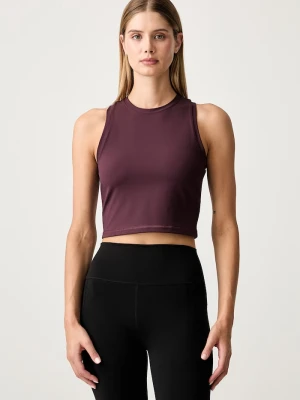 Columbia crop top damski Loneridge fioletowy