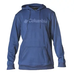 Columbia CSC Basic Logo II Hoodie 1681664492, Męskie, Granatowe, bluzy, bawełna, rozmiar: M