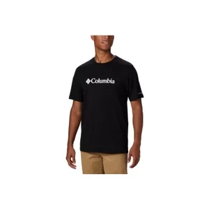 Columbia CSC Basic Logo SS Tee 1680053010, Męskie, Czarne, t-shirty, bawełna, rozmiar: L