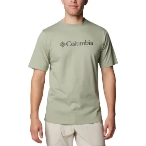 Columbia CSC Basic Logo SS Tee 1680053354, Męskie, Zielone, t-shirty, bawełna, rozmiar: L