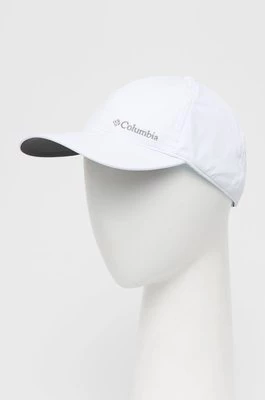 Columbia czapka z daszkiem kolor biały