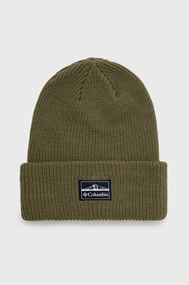 Columbia czapka Lost Lager II Beanie kolor zielony 1975921