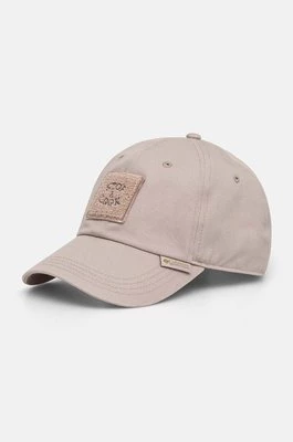 Columbia czapka z daszkiem bawełniana Provisions Ball Cap kolor szary z aplikacją 2096351