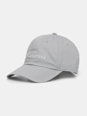 Columbia czapka z daszkiem bawełniana Provisions Ball Cap kolor szary z aplikacją 2096351