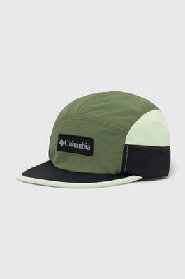 Columbia czapka z daszkiem Escape Thrive kolor zielony z nadrukiem 1991341