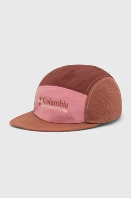 Columbia czapka z daszkiem HERITAGE kolor bordowy z aplikacją 2070961