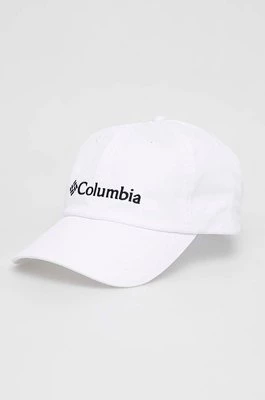 Columbia czapka z daszkiem ROC II kolor biały z aplikacją 1766611