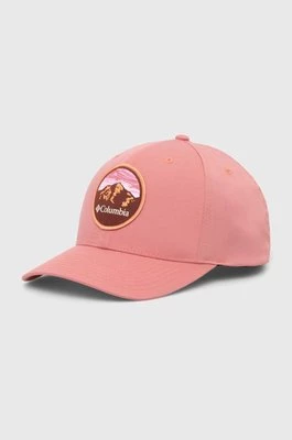 Columbia czapka z daszkiem Lost Lager kolor różowy z aplikacją 1991281CHEAPER