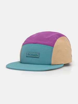 Columbia czapka z daszkiem kolor turkusowy 2120431