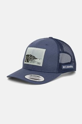 Columbia czapka z daszkiem Mesh Snap Back kolor granatowy z aplikacją 1652541