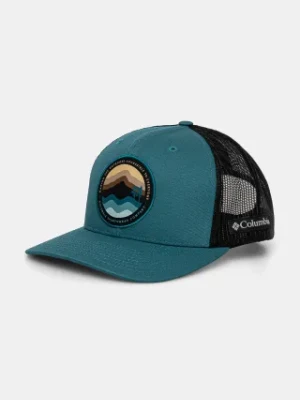 Zdjęcie produktu Columbia czapka z daszkiem Mesh Snap Back kolor zielony z aplikacją 1652541