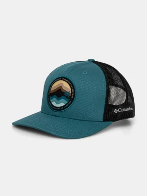 Columbia czapka z daszkiem Mesh Snap Back kolor zielony z aplikacją 1652541