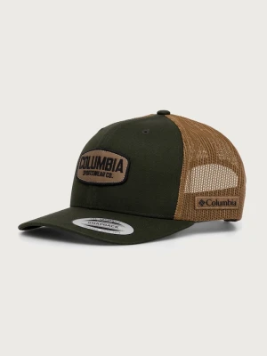Columbia czapka z daszkiem trucker z bawełną zielony