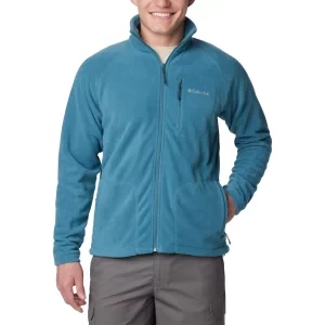 Columbia Fast Trek II Full Zip Fleece 1420421336, Męskie, Niebieskie, polary, poliester, rozmiar: L