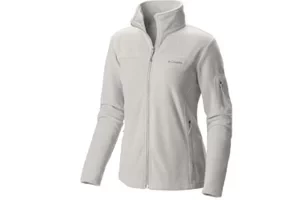 Columbia Fast Trek II Jacket 1465351125, Damskie, Białe, polary, poliester, rozmiar: L