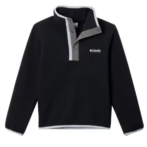 Columbia Helvetia II Half Snap Fleece 2087831010, Dla dzieci, Czarne, polary, poliester, rozmiar: S